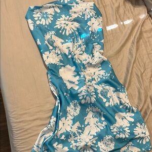 slim fit dress slacks Emory Park Bright Ribbed Sweater Midi Dress In Green main image 1